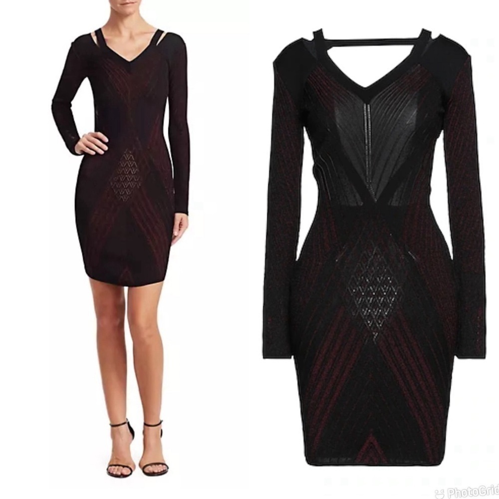 NWT Roberto Cavalli Burgundy Dress